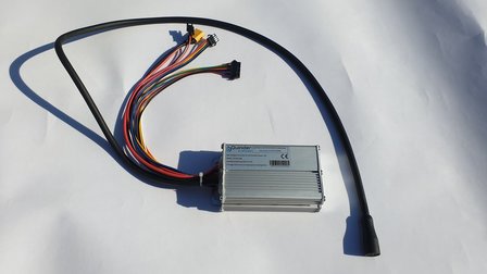 Quinder Brushless aandrijfset met 16inch HUB motor, controller, gashendel en fwd/rev