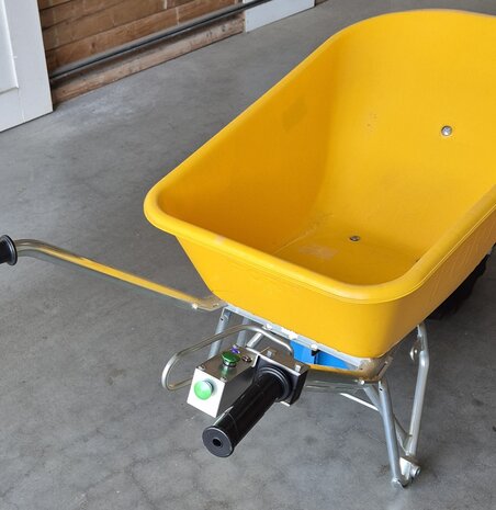 Nieuwe RVS Gashendel voor de E-PowerBarrow elektrische kruiwagen