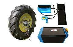 Complete aandrijfset 24V 430Watt max Power incl. gashendel, controller en accu Complete aandrijfset 24V 430Watt max Power incl. gashendel, controller en accu